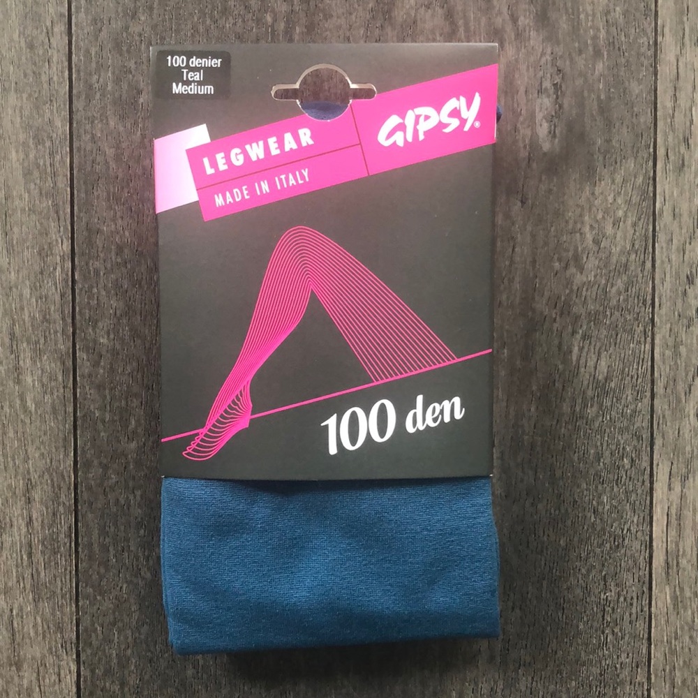 Modcloth Gipsy Teal color Woman’s tights